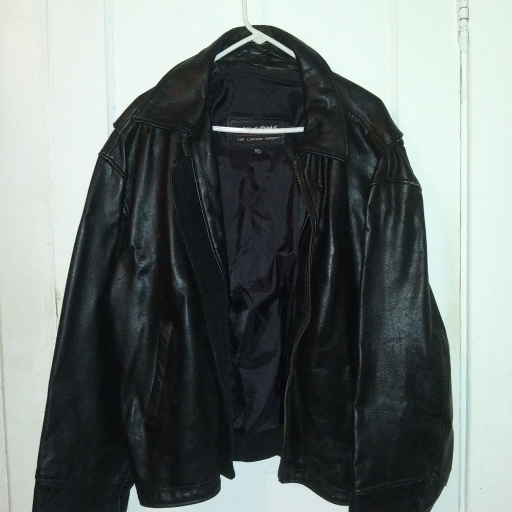Nice Heavy Wilson's Leather Jacket XL